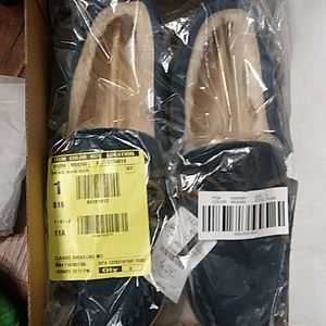 J.Crew Mens Size 10 Slippers Real Fur